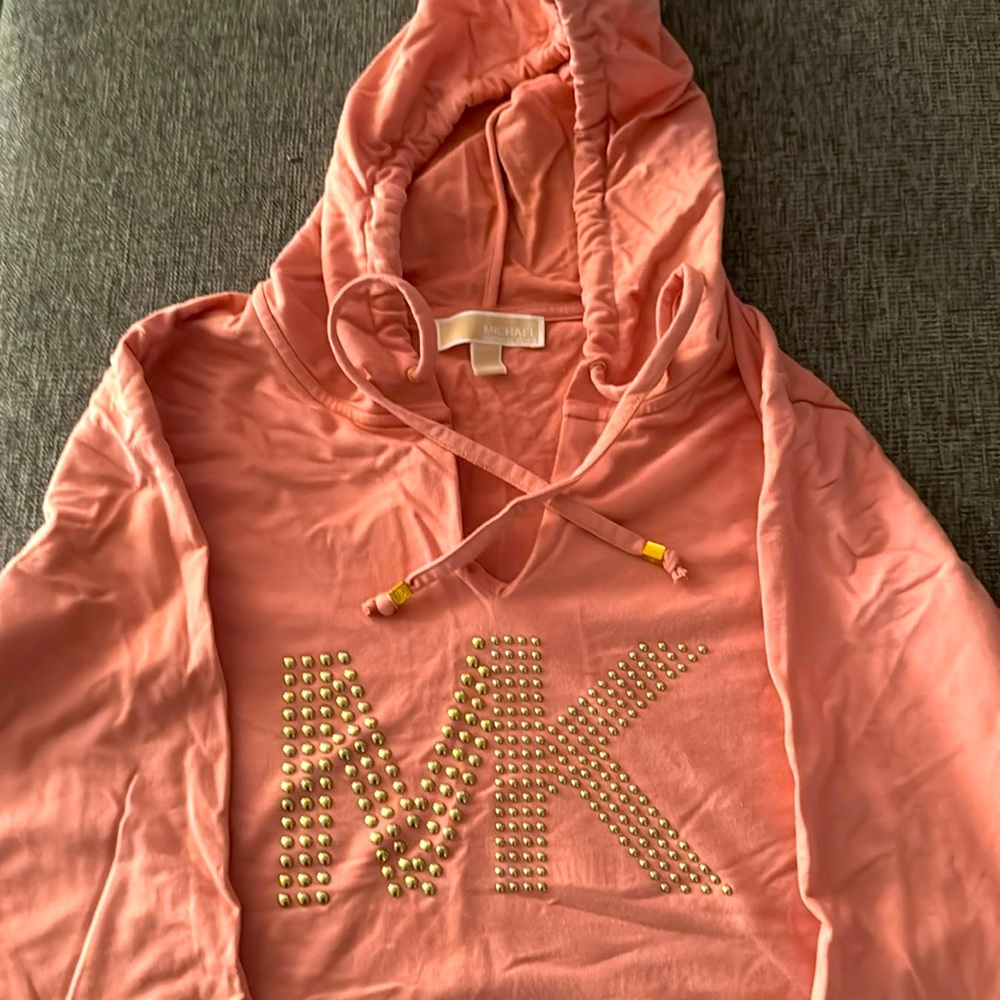 Michael Kors Hoodie 1X soft fabric. Removed tags but never worn.